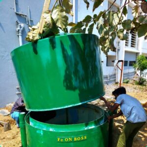 40-50 KG Food Waste Biogas Plant Gallery 1
