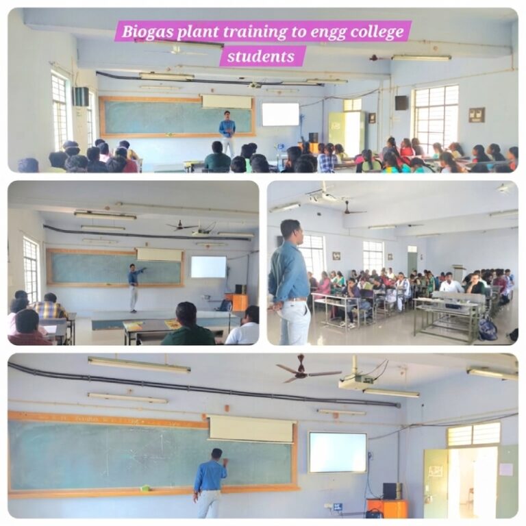 Biogas Plant Internship Program Gallery 2