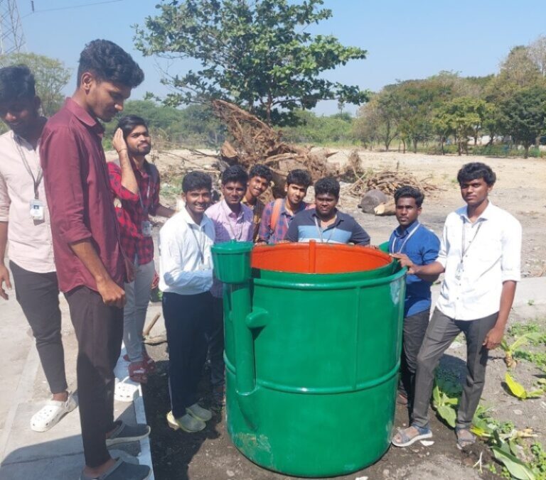 Biogas Plant Internship Program Gallery