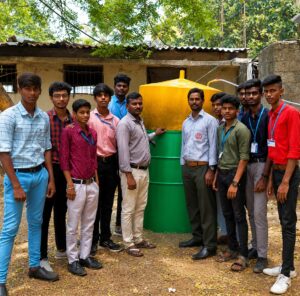 NAAC Biogas Plant at Loyola Institute Chennai