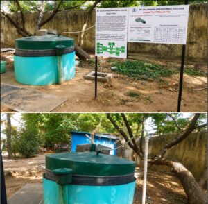 NAAC Biogas Plant at REC Chennai