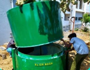 40-50 KG Food Waste Biogas Plant Galley Slider 1